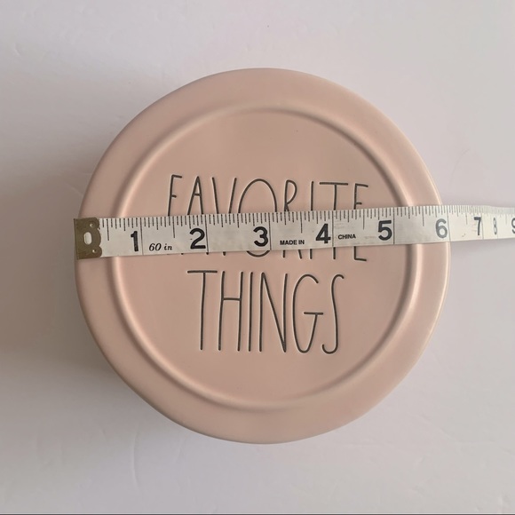 Rae Dunn FAVORITE THINGS Jewelry/Trinket Box - Picture 5 of 6